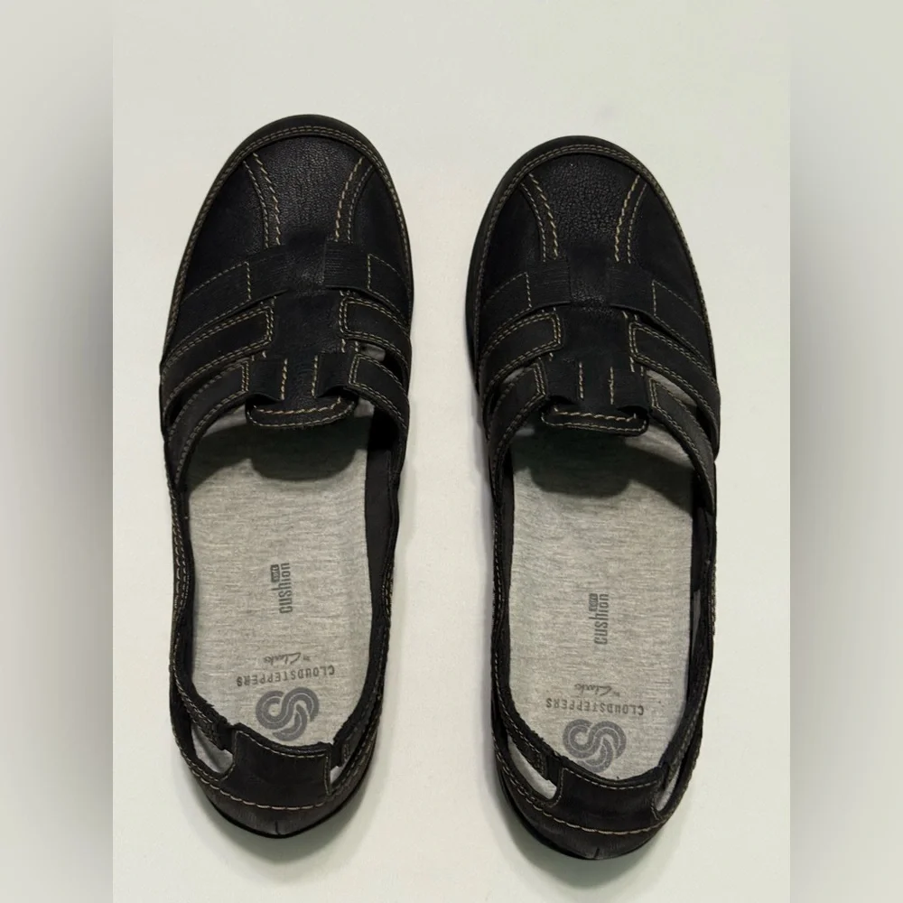 Clarks CLOUDSTEPPERS   Black  Women’s  US 10
